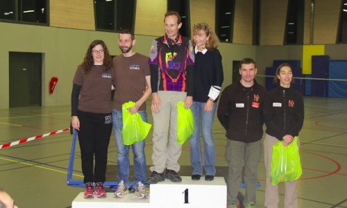 Podium mixte des Défis Franciliens 2015