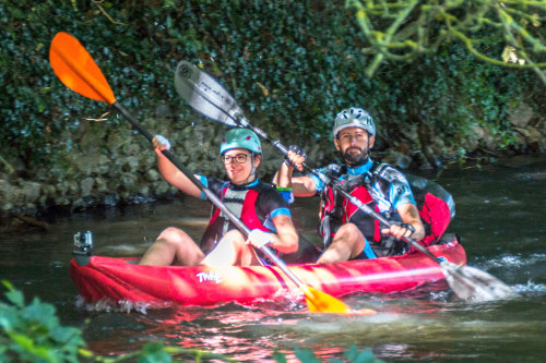 Descente de l'Huisne en kayak