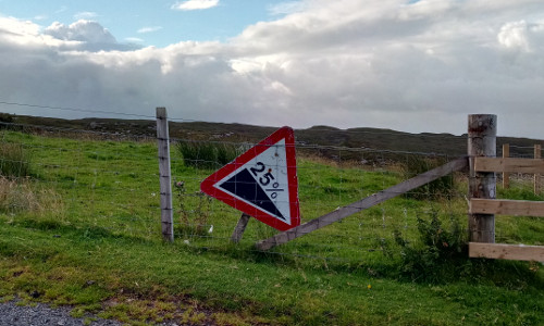 Côte sur l'île de Skye