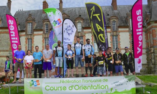 Podium du trophée Thierry Gueorgiou 2018